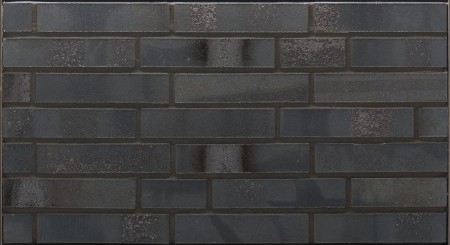 Stroeher Облицовочная плитка BRICKWERK "Eisenschwarz", формат 240х52х12