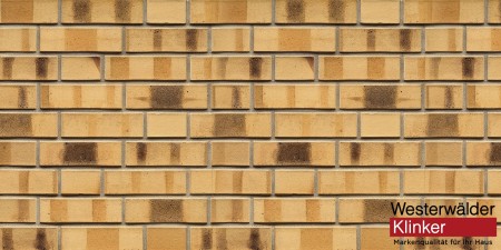 Westerwalder Klinker Клинкерный кирпич - Creme nuanciert Kohle Spezial 240*115*71