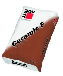 Baumit Затирка фасадная (нанесение:влажная земля) Ceramic F Алебастрово-белая 25 кг