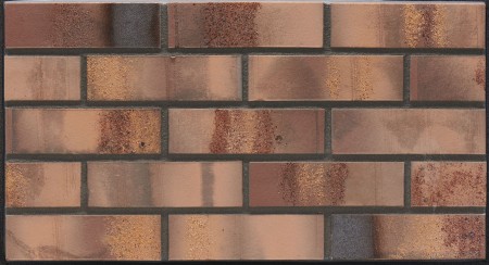 Stroeher  Облицовочная плитка BRICKWERK "Kupferrot", формат 240х71х12