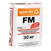 Quick Mix Затирка фасадная (нанесение: влажная земля) FM I Песочно-желтая 30 кг