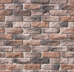Искусственный камень Брюгге Брик (Brugge Brick) [в уп. 1,16 м2 с учётом шва 1,2 см] 316-70