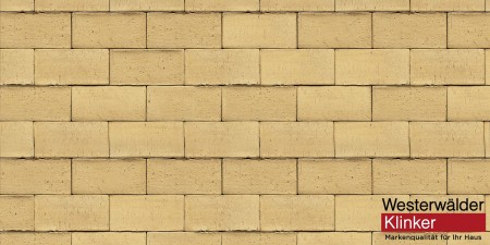 Westerwalder Klinker Тротуарный кирпич - Creme nuanciert 200*100*40