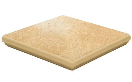 Westerwalder Klinker Ступень угловая флоринтинер MONTMARTRE Naturabeige 320*320*9.5